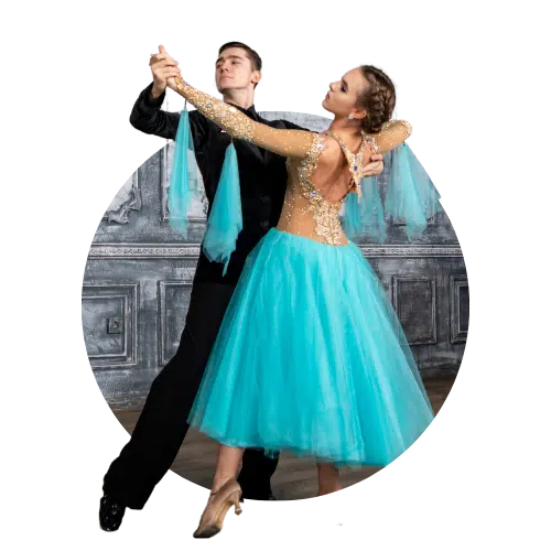 Ballroom dance classes at Social Dance Studio 45 in The Woodlands TX for all ages and experience levels